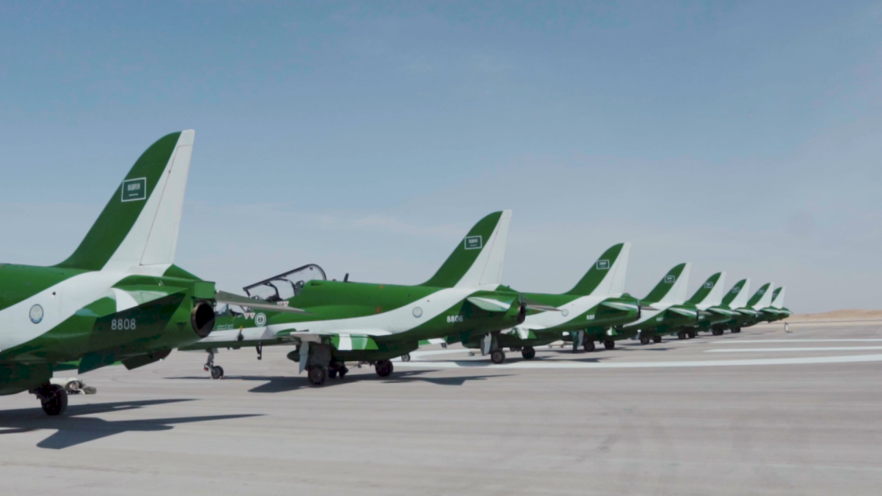 Electric Aircraft To Display At World Defense Show 2024 The Aviator   Saudi Hawks At WDS 2024  